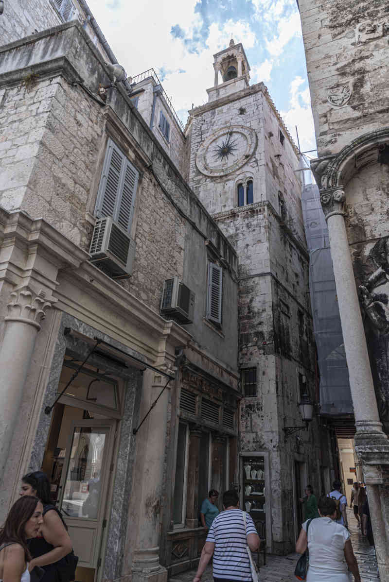 Croacia - Split 51 - palacio de Diocleciano - Torre del Reloj